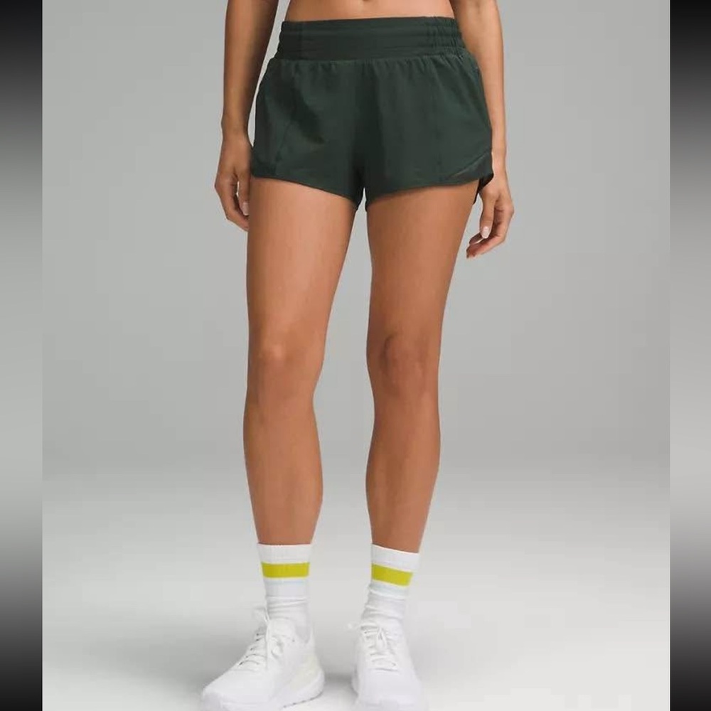 Lululemon Hotty Hot High-Rise Lined Women’s Short 2.5", Size 2